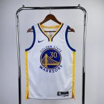 NBA 2974 Curry warriors Maillot blanc